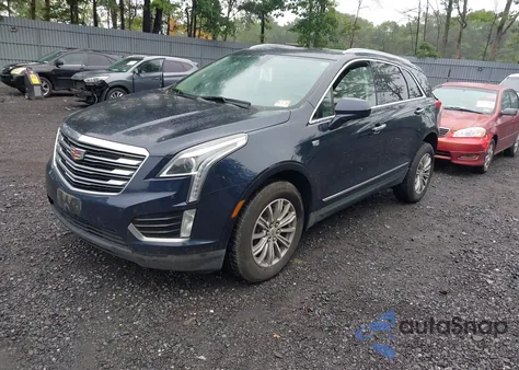 2017 Cadillac Xt5 Luxury из США, поврежденный, VIN 1GYKNDRS7HZ286145